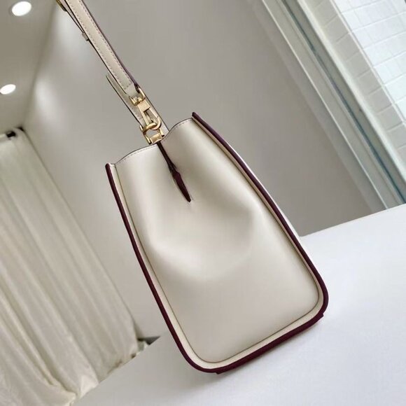 90% NEW TORY BURCH ELEANOR SATCHEL shoulder bag - Picture 2 of 6